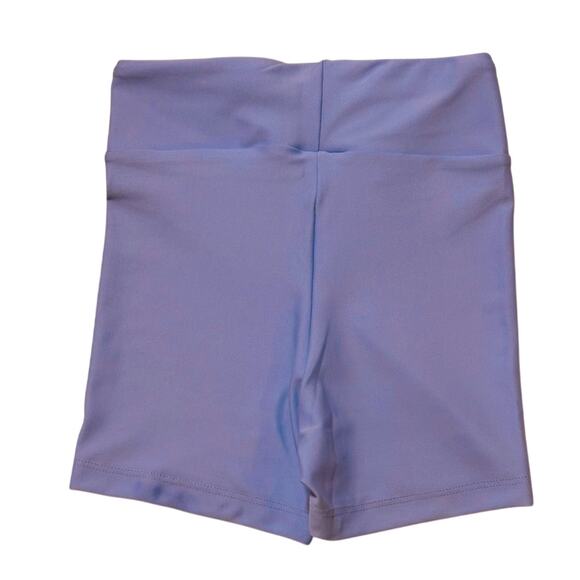 Mariia Crown dancewear high waist dance short shorts purple lilac CM NWT - Picture 4 of 6